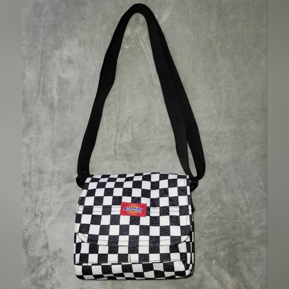 Dickies Checkerboard Y2K Crossbody Mini Bag NWOT - Picture 1 of 12